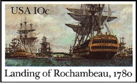 10c Landing of Rochambeau Postal Card