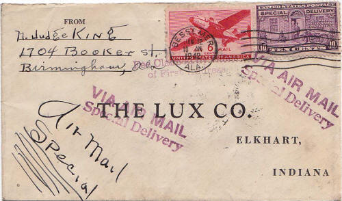 Postal History in Town Cancels