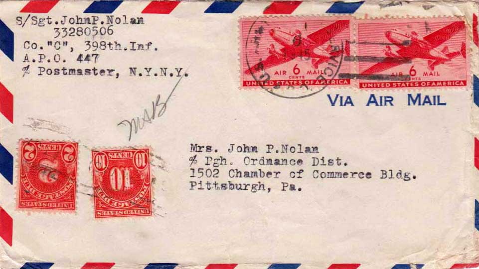 Lot AP450006 - U.S. A.P.O.'s  -  Jim Forte Postal History Sale List 2016