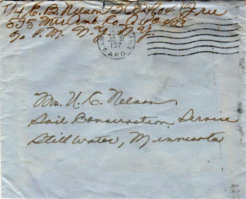 Lot AP450731Q - U.S. A.P.O.'s  -  Jim Forte Postal History Sale List 2016