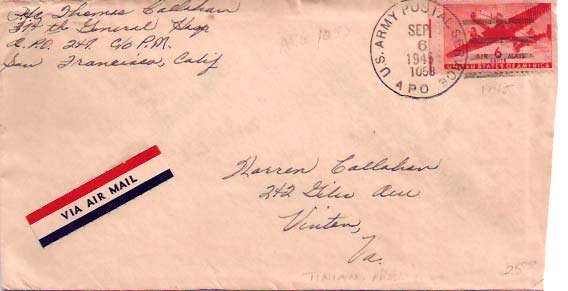 Lot AP450906A - U.S. A.P.O.'s  -  Jim Forte Postal History Sale List 2016