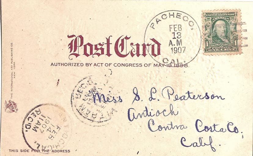 Lot CA070213A - California  -  Jim Forte Postal History Sale List 2016