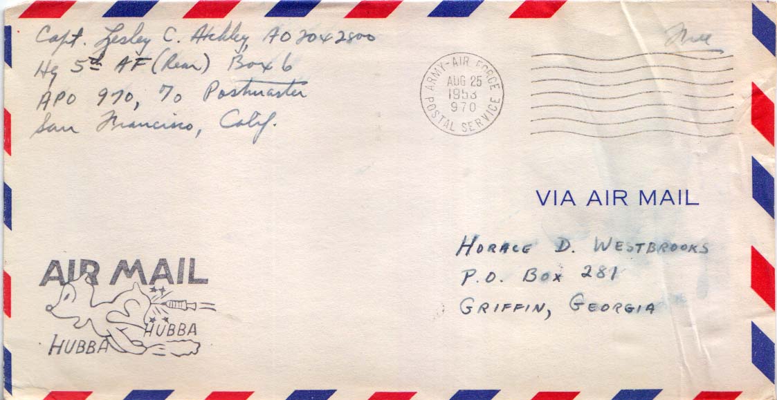 Lot KW530825 - United States Korean War  -  Jim Forte Postal History Sale List 2017