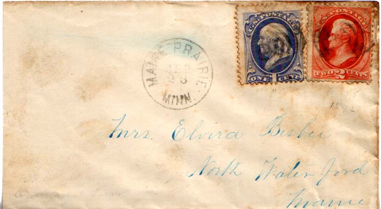 Lot MN760926 - Minnesota  -  Jim Forte Postal History Sale List 2016