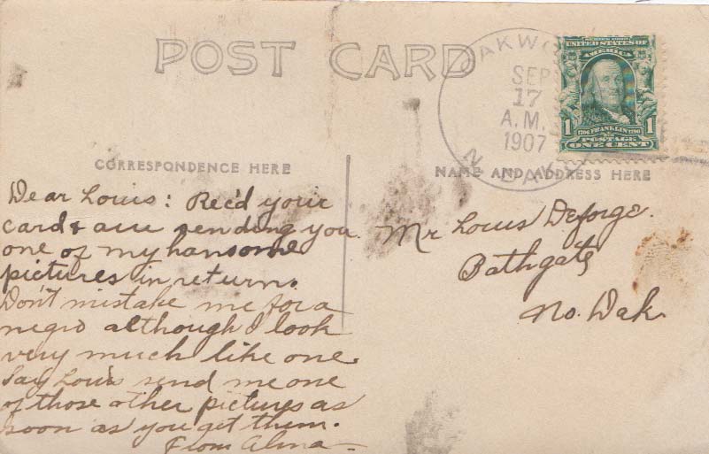Lot ND070917 - United States North Dakota  -  Jim Forte Postal History Sale List 2017