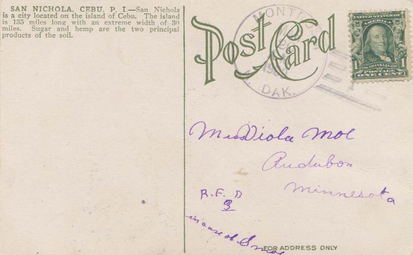Lot ND090320 - United States North Dakota  -  Jim Forte Postal History Sale List 2017