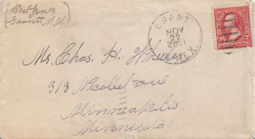 Lot NM021122 - United States New Mexico  -  Jim Forte Postal History Sale List 2016