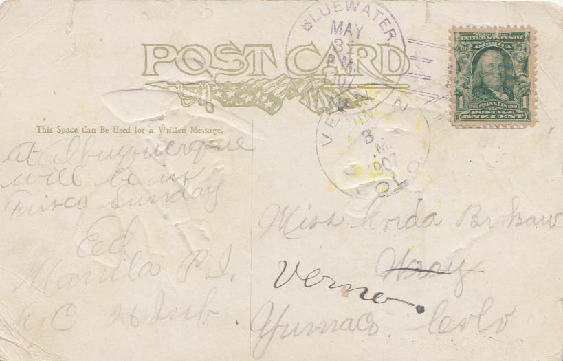 Lot NM070531 - United States New Mexico  -  Jim Forte Postal History Sale List 2016
