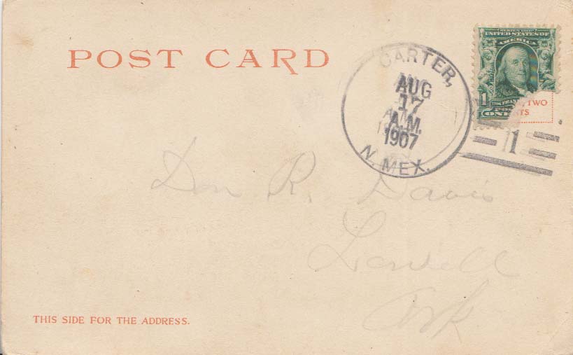 Lot NM070817 - United States New Mexico  -  Jim Forte Postal History Sale List 2016