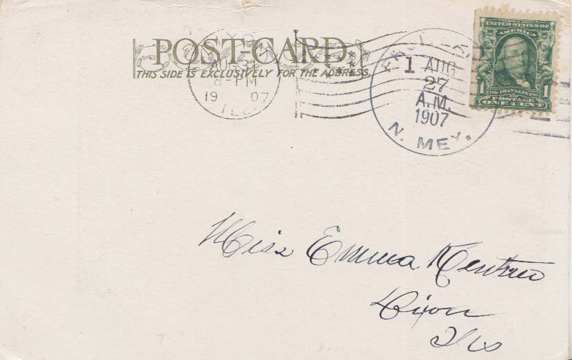 Lot NM070827 - United States New Mexico  -  Jim Forte Postal History Sale List 2016