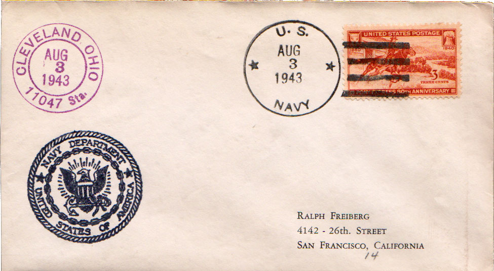Lot OH430803A - Ohio  -  Jim Forte Postal History Sale List 2016