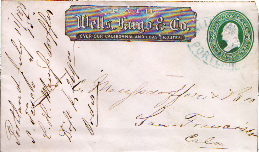 Lot OR730711 - Oregon  -  Jim Forte Postal History Sale List 2016