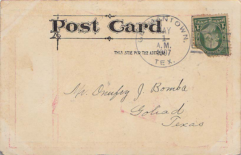 Lot TX070501 - Texas  -  Jim Forte Postal History Sale List 2016