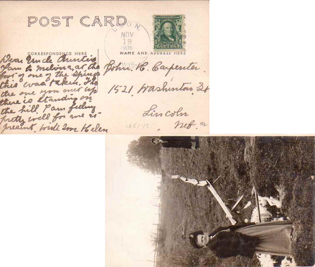 Lot WI081118 - Wisconsin  -  Jim Forte Postal History Sale List 2016