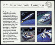 UPU Congress Souvenir Sheet