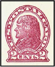2c Red Jefferson Postal Card