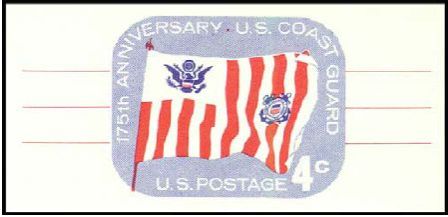 4c Coast Guard Postal Card
