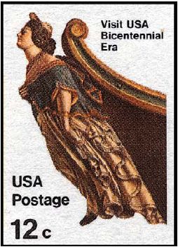 12c Ship's Figurehead Postal Card