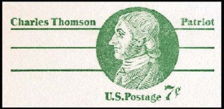 7c Thompson Postal Card