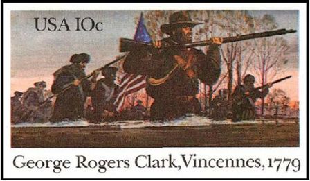 10c George Rogers Clark Postal Card
