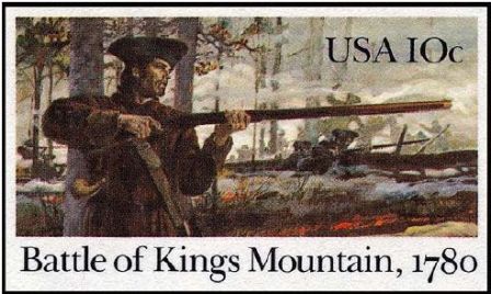10c Battle of Kings Mountain Postal Card