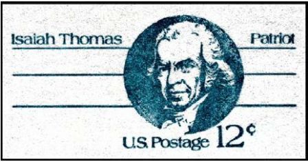 12c Thomas Postal Card