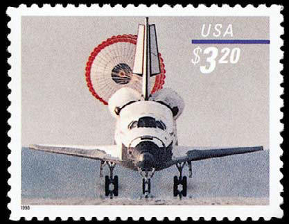 $3.00 Space Shuttle Priority Mail