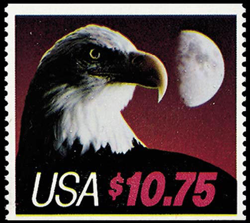 $10.75 Bald Eagle Express Mail