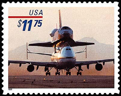 $11.75 Space Shuttle Express Mail