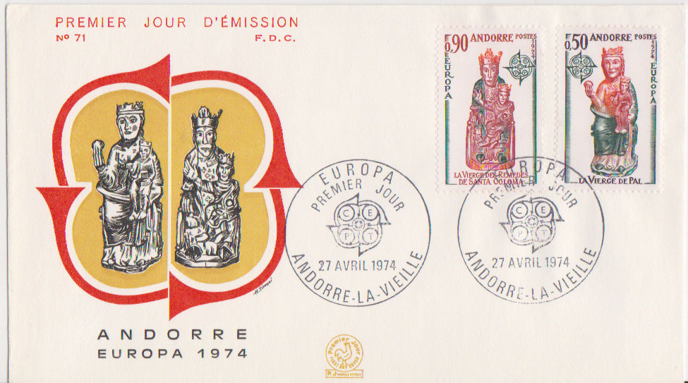 Lot AQF0232C1 - Andorra French  -  Jim Forte Postal History Sale List 2017