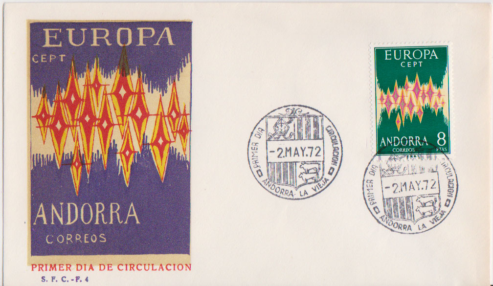 Lot AQS062C1 - Andorra Spanish  -  Jim Forte Postal History Sale List 2017