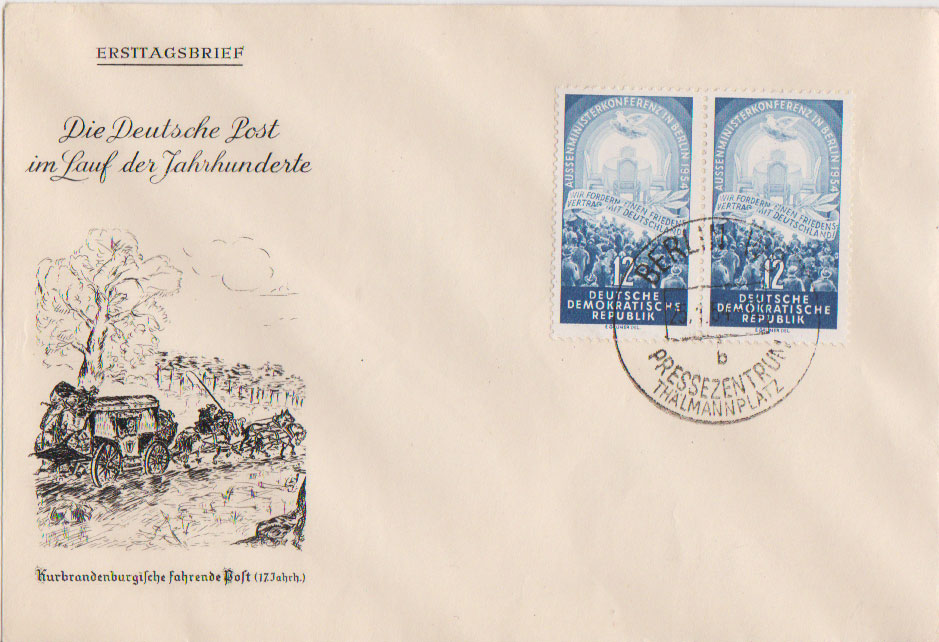Lot GED0206C1 - german democratic republic  -  Jim Forte Postal History Sale List 2017