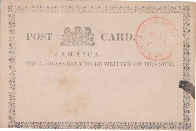 Lot JAMU03C1 - jamaica - Jim Forte Postal History Sale List 2017 Lot JAMU03C1 - jamaica - Jim Forte Postal History Sale List 2017