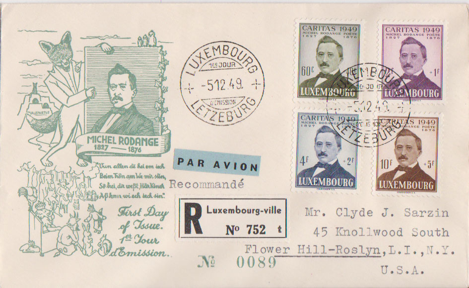 Lot LUXB152C1 - Luxembourg  -  Jim Forte Postal History Sale List 2017