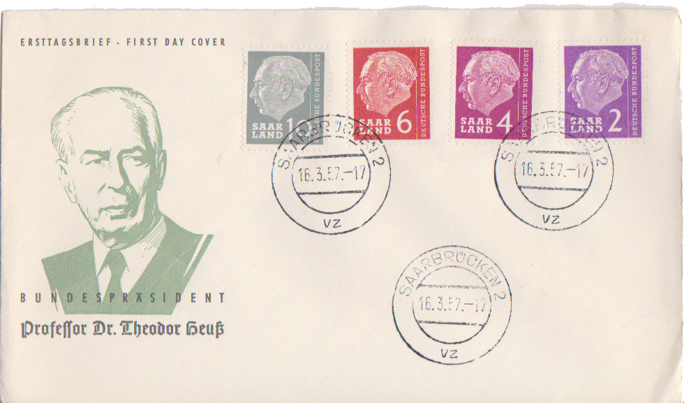 Lot SAA0264C1 - saar  -  Jim Forte Postal History Sale List 2017