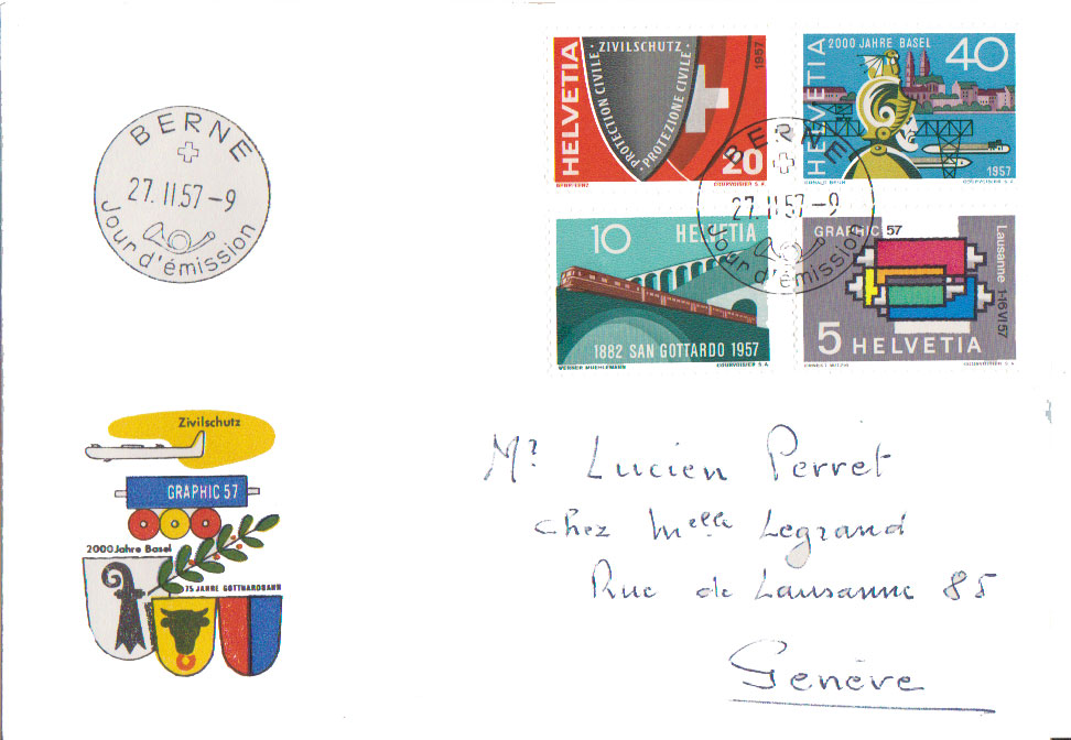 Lot SWI0359C1 - Switzerland  -  Jim Forte Postal History Sale List 2017